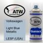 Preview: Volkswagen, Light Blue Metallic, LE5P (USA): 400ml Sprühdose, von ATW Autoteile West.